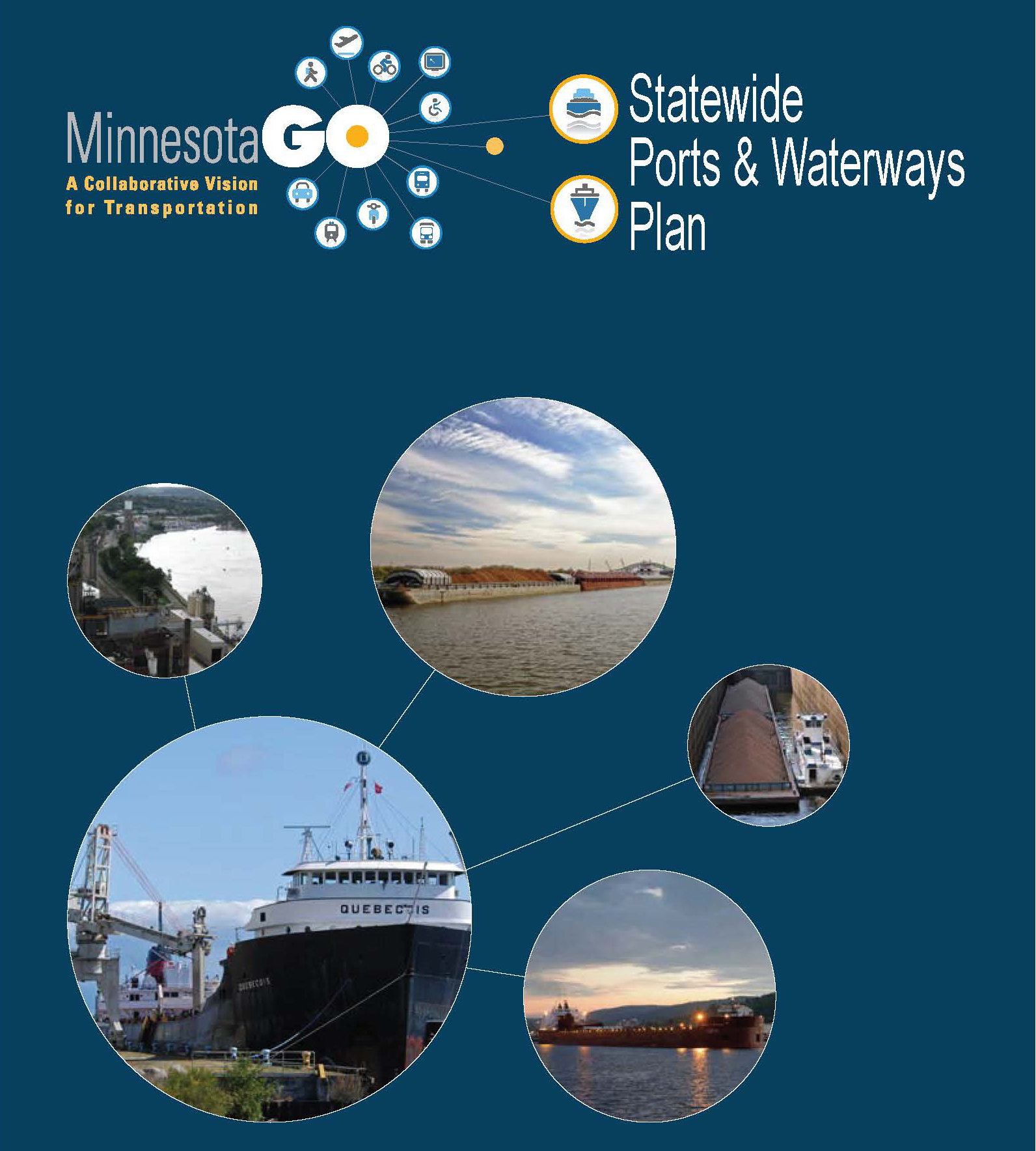 Ports and Waterways plan logo