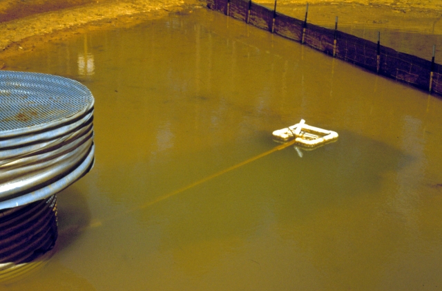 Implementation of Floating Weir System for Surface Skimming of Temporary Stormwater Ponds
