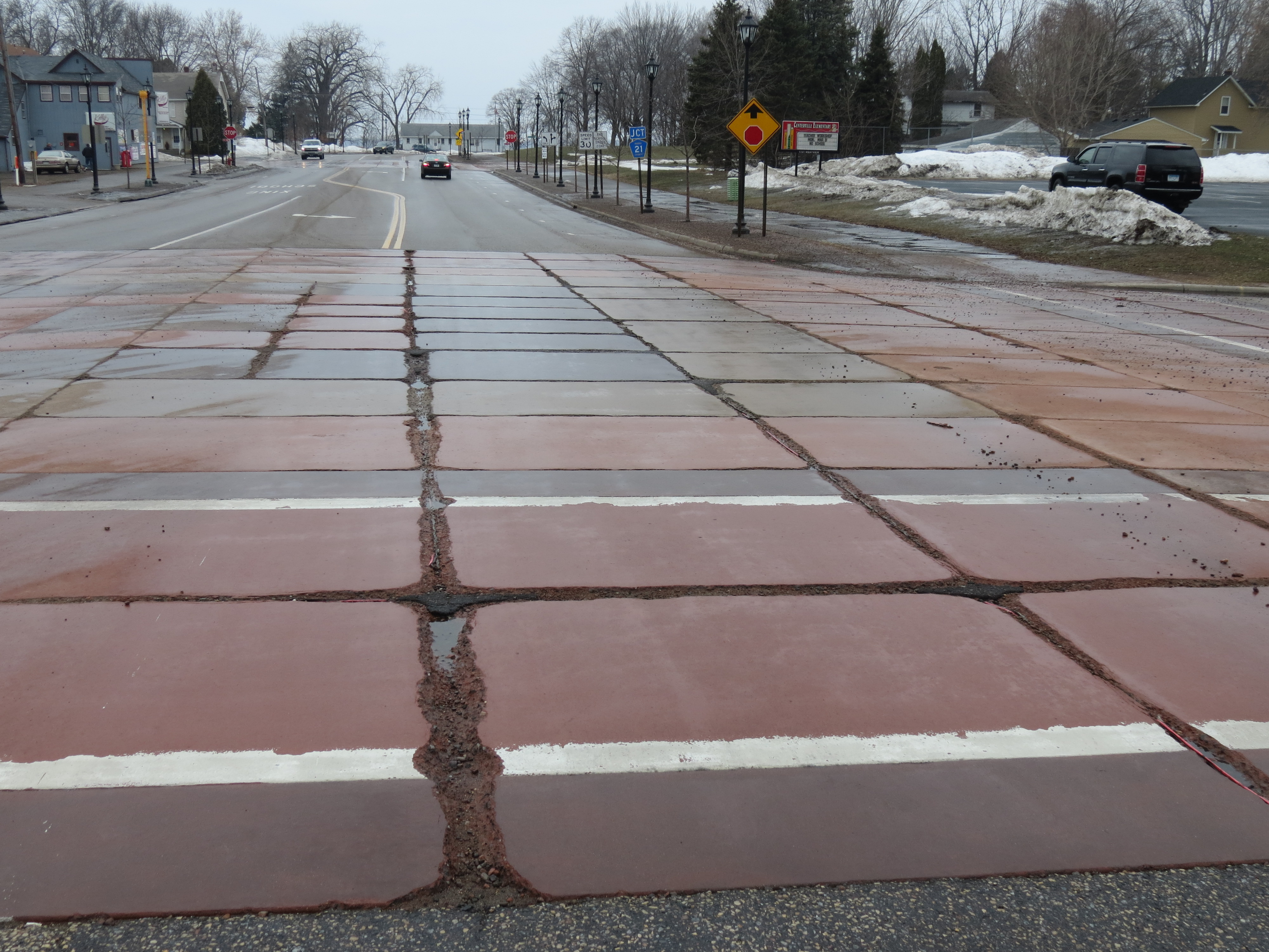 Investigation and Assessment of Colored Concrete Pavement