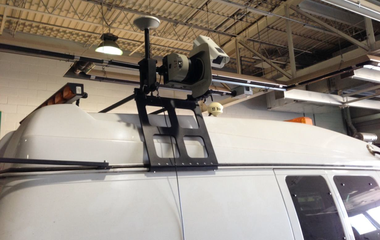 Development of a Sensor Platform for Roadway Mapping: Part B - Mapping the Road Fog Lines