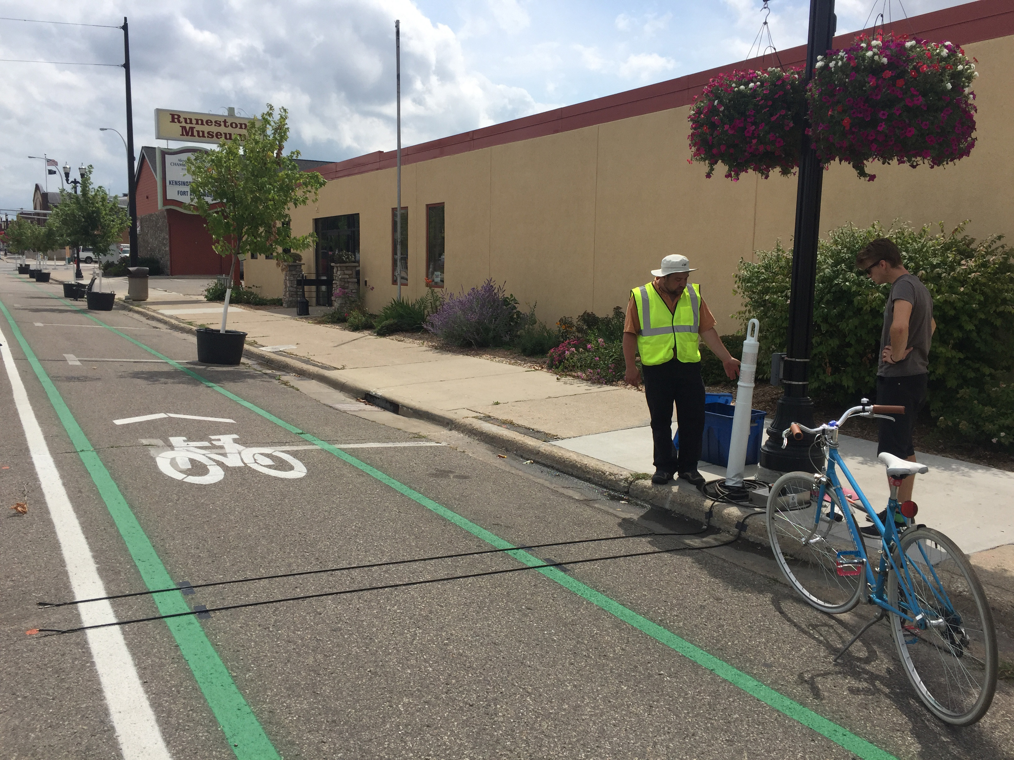 Bicycling counting