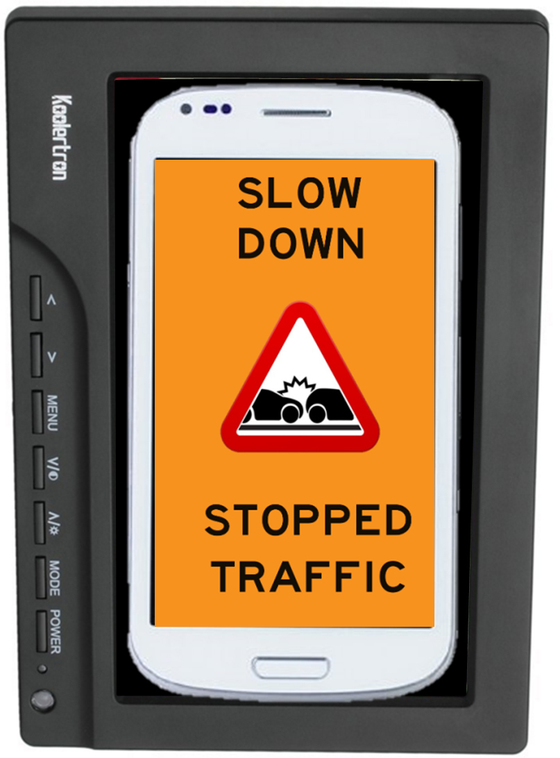 In-Vehicle Work Zone Messages