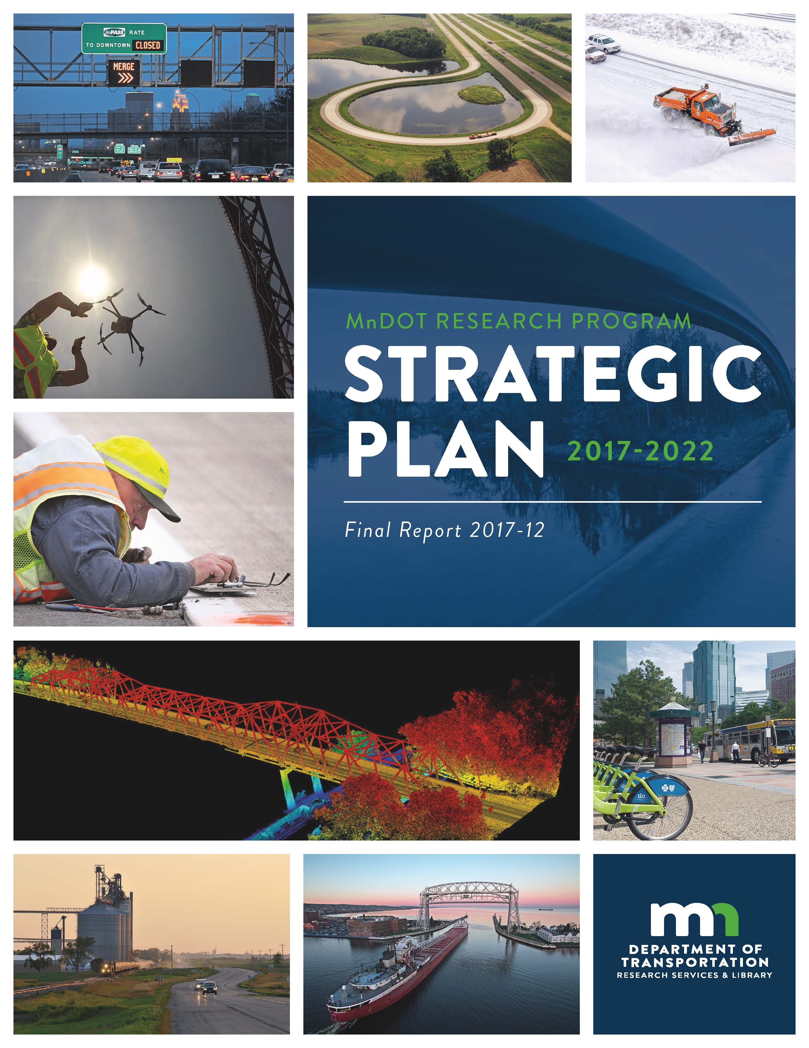 Office of Research & Innovation Research Outcomes. 78% of funded research has impacted how MnDOT serves Minnesotans. 28% resulted in new or improved tools and softward. 22% resultd in training or knowledge-sharing tools. 21% informed a technical memo or construction specifications. 11% resulted in a new or improved MnDOT policy. 6% resulted in legisltation or response to a legislative inquiry.