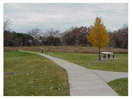 image of central mn rest area