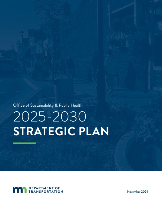 Office of Sustainability & Public Health 2025-2030 Strategic Plan cover
