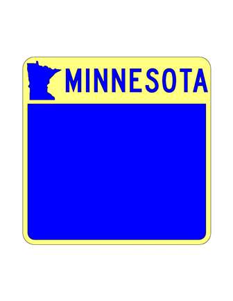 minnesota highway sign