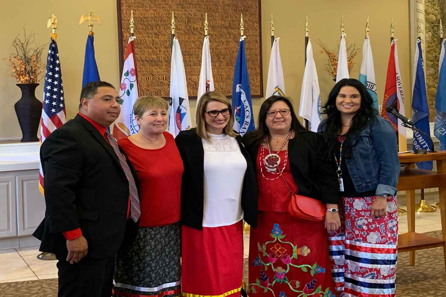 Elected Leaders at MMIW Meeting